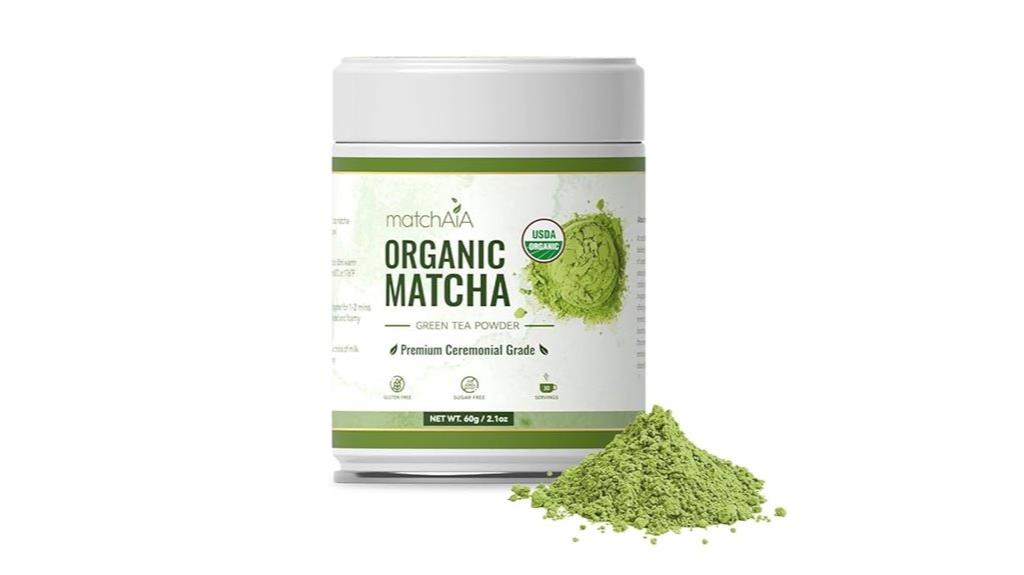 organic matcha green tea