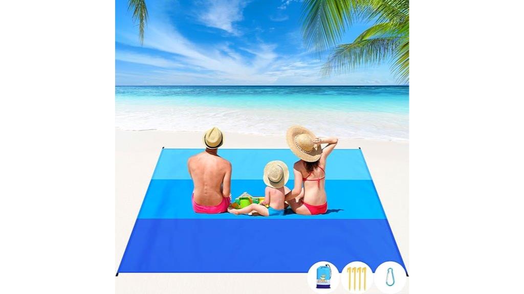 oversized sandproof beach blanket