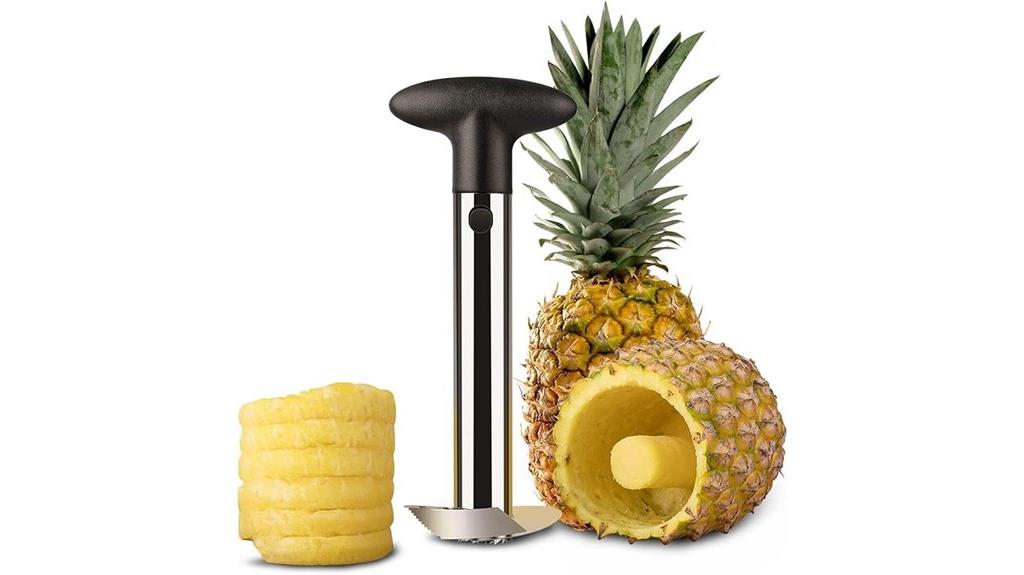 pineapple corer with steel