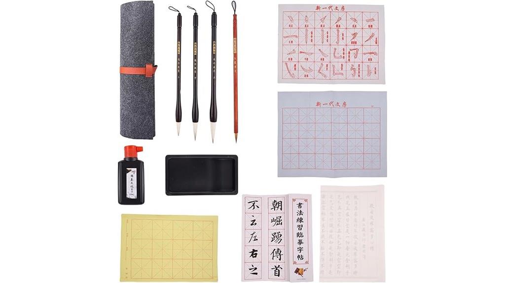 portable chinese calligraphy kit