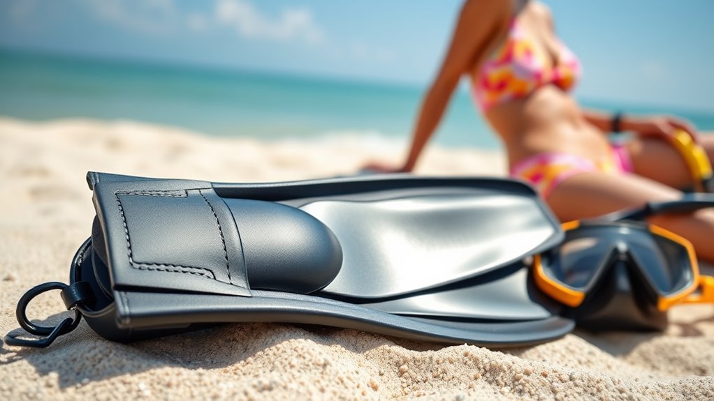 portable durable comfortable fins