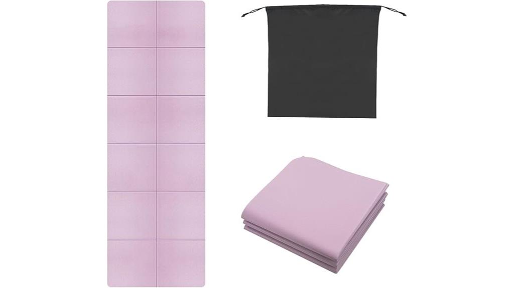 portable foldable yoga mat