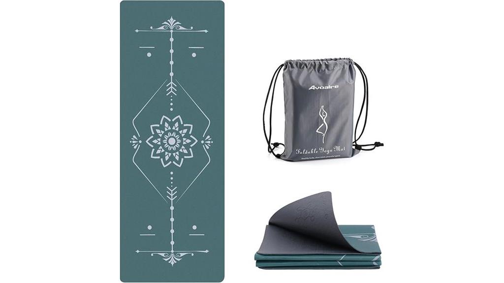 portable foldable yoga mat