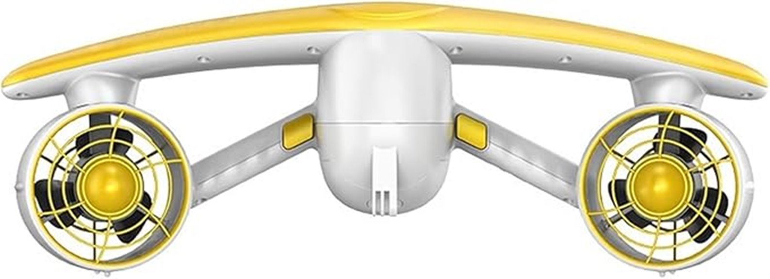 portable hand held underwater propeller