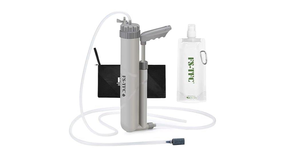 portable hiking water purifier