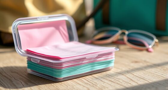 portable laundry detergent sheets