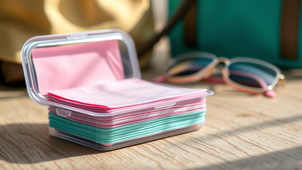portable laundry detergent sheets