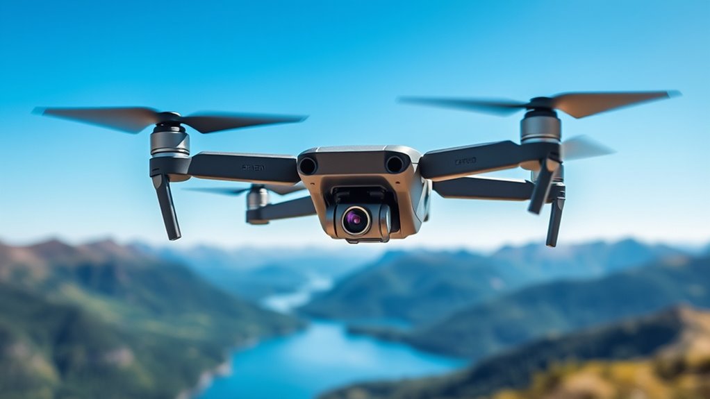 portable lightweight camera drone