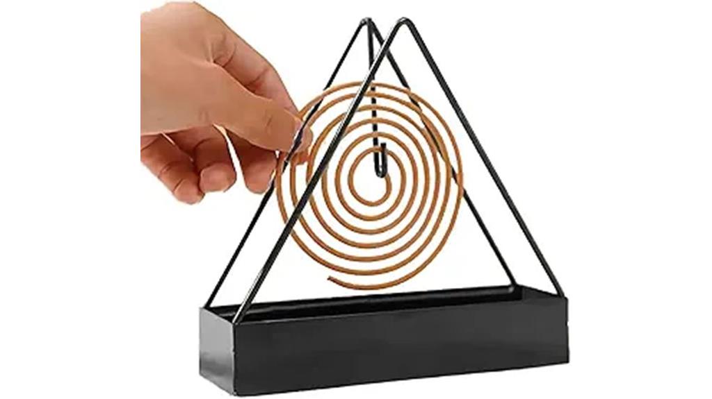 portable mosquito coil holder