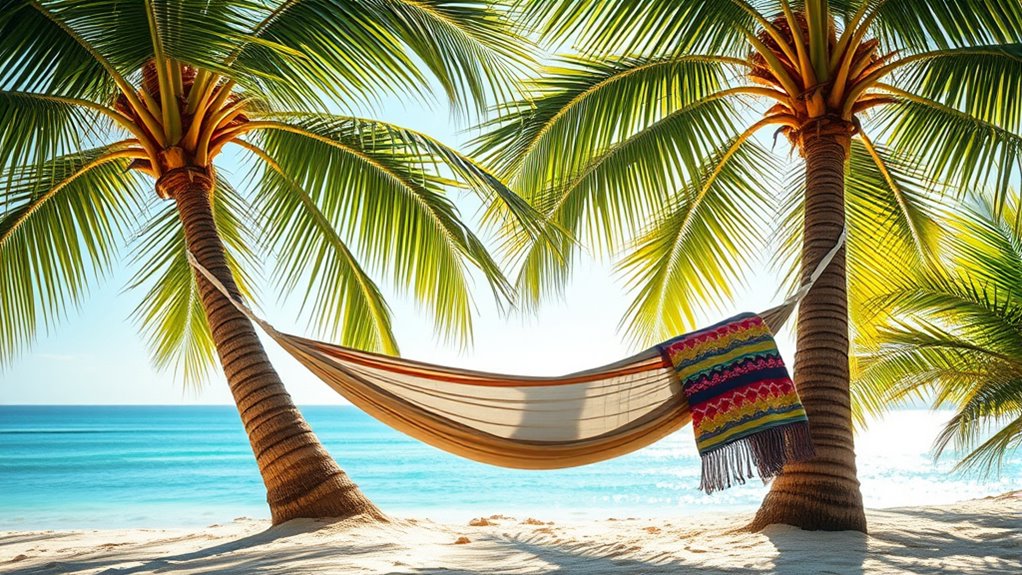 portable palm tree hammocks