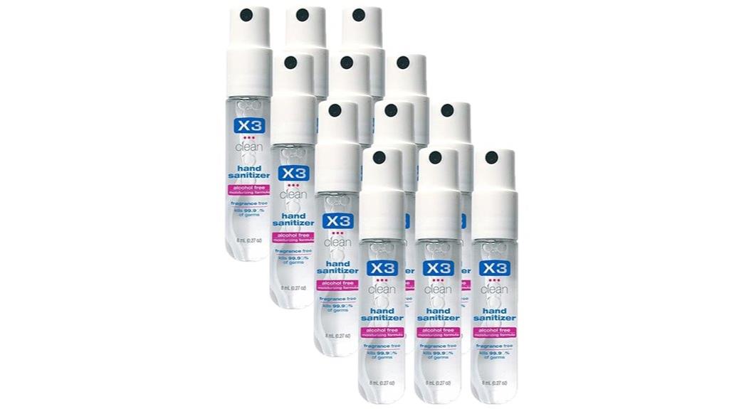 portable sanitizer spray pack