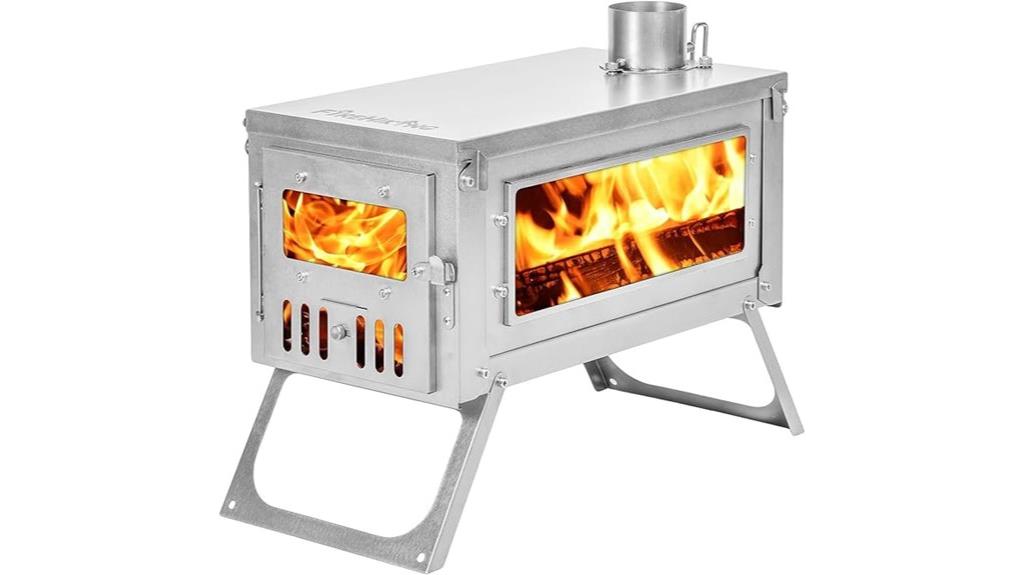 portable titanium camping stove