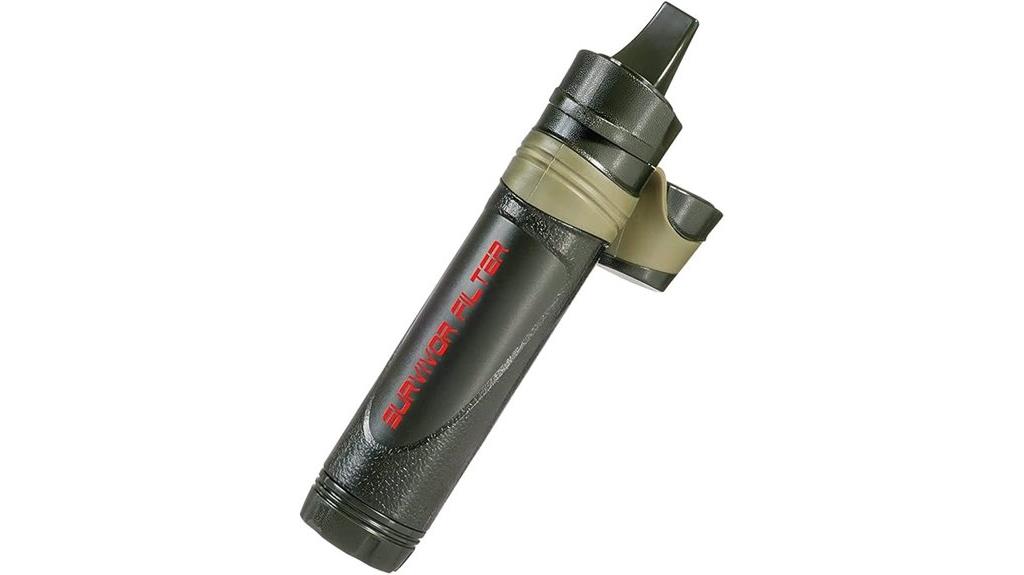portable water filtration straw