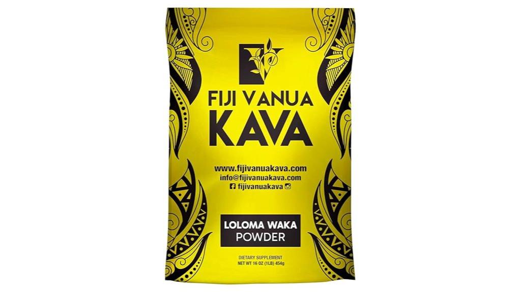 premium kava root powder