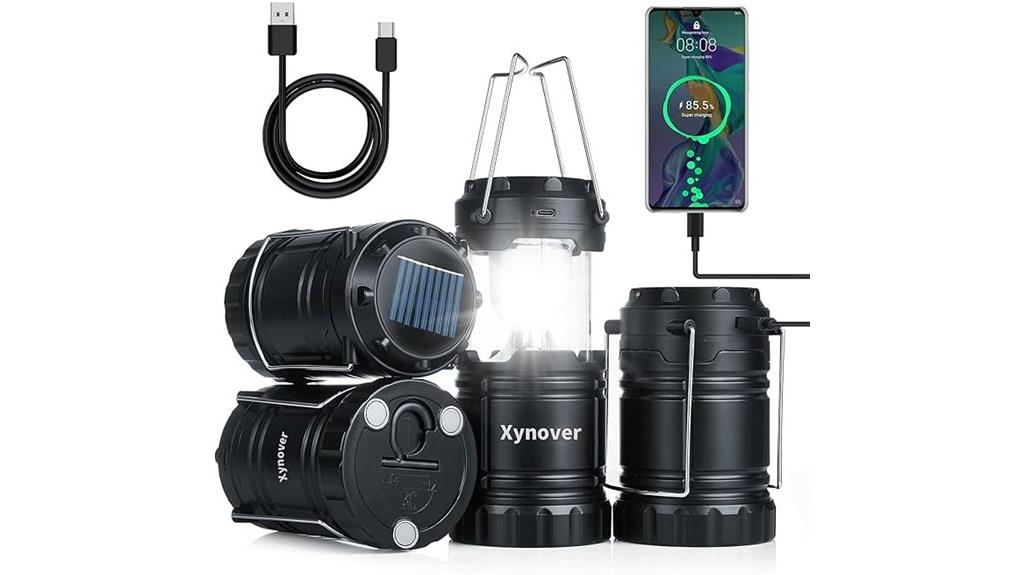 rechargeable magnetic foldable lanterns