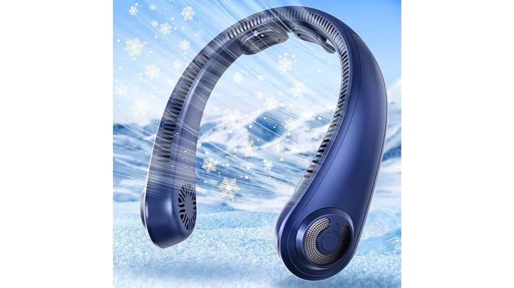 rechargeable neck fan usb