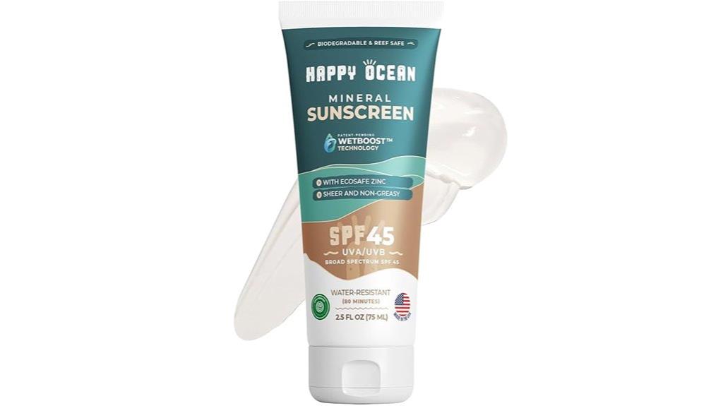 reef safe spf travel sunscreen