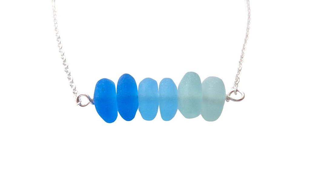 sea glass jewelry set