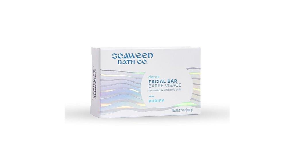 seaweed facial cleansing soap