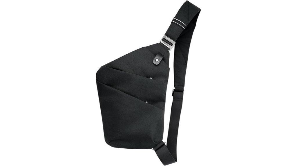 secure slim crossbody bag