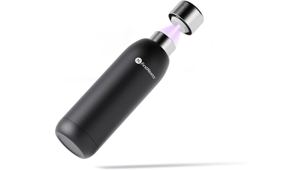 self cleaning water bottle