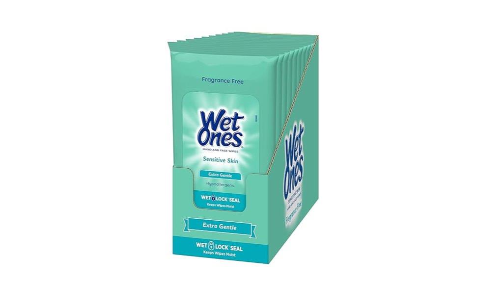 sensitive skin wipes pack