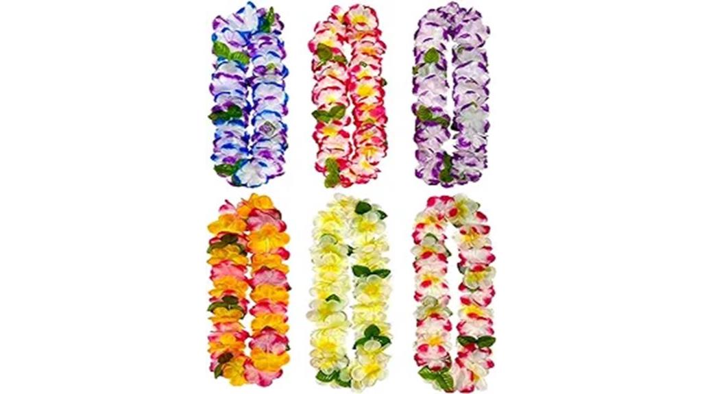 six hawaiian leis ordered
