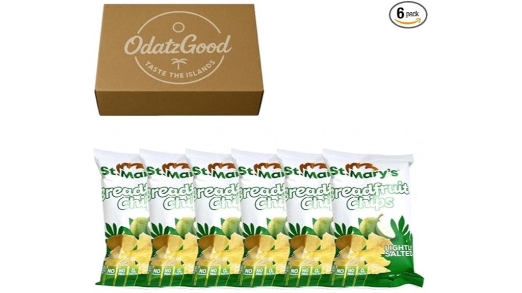 six pack breadfruit chips