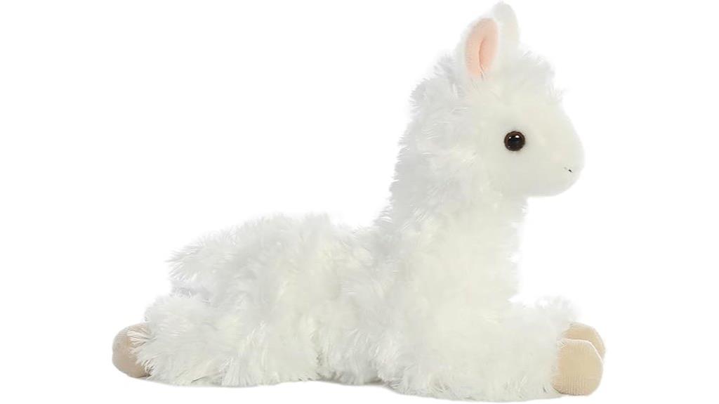 small plush alpaca