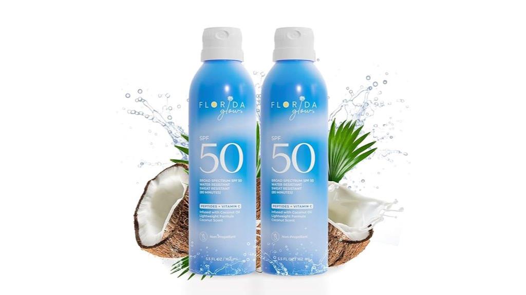 spf 50 spray pack