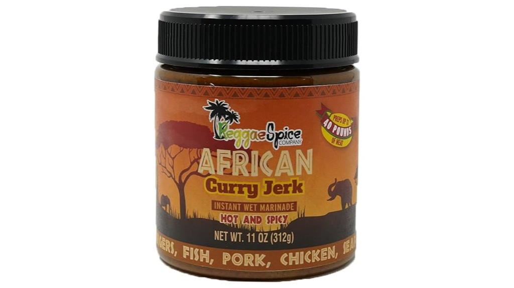 spicy african curry marinade