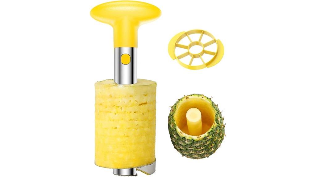 stainless pineapple peeler cutter