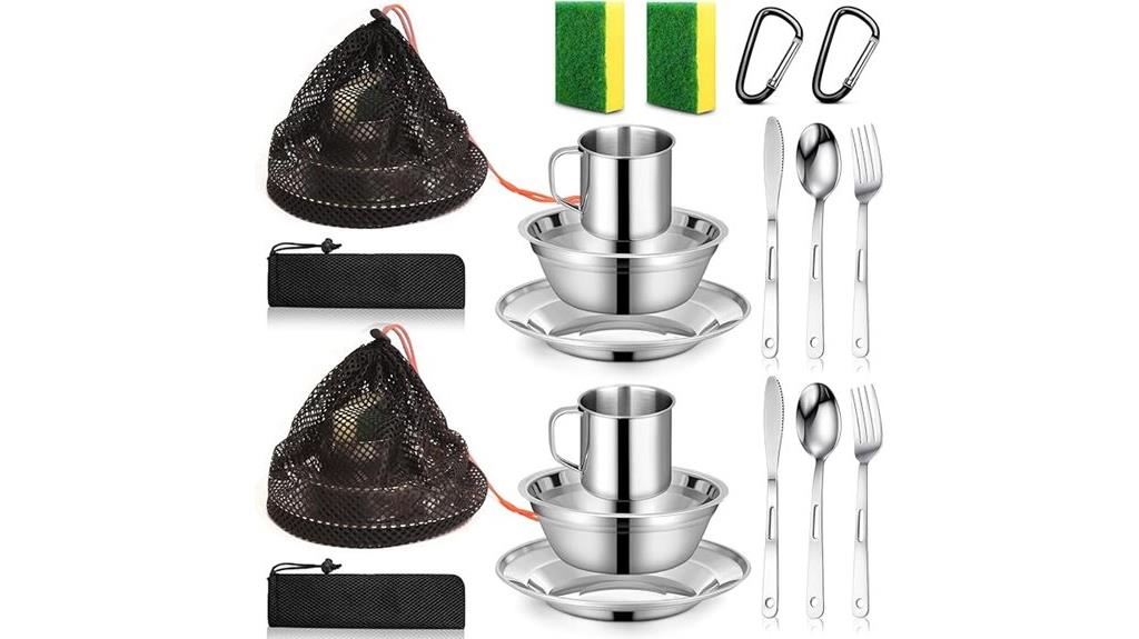 stainless steel scout kit