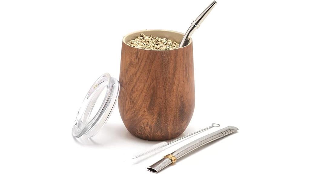 stainless steel yerba mate