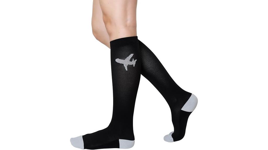supportive compression hosiery