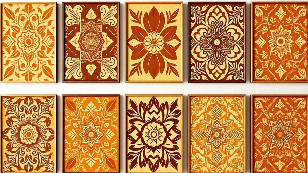 tapa cloth wall art