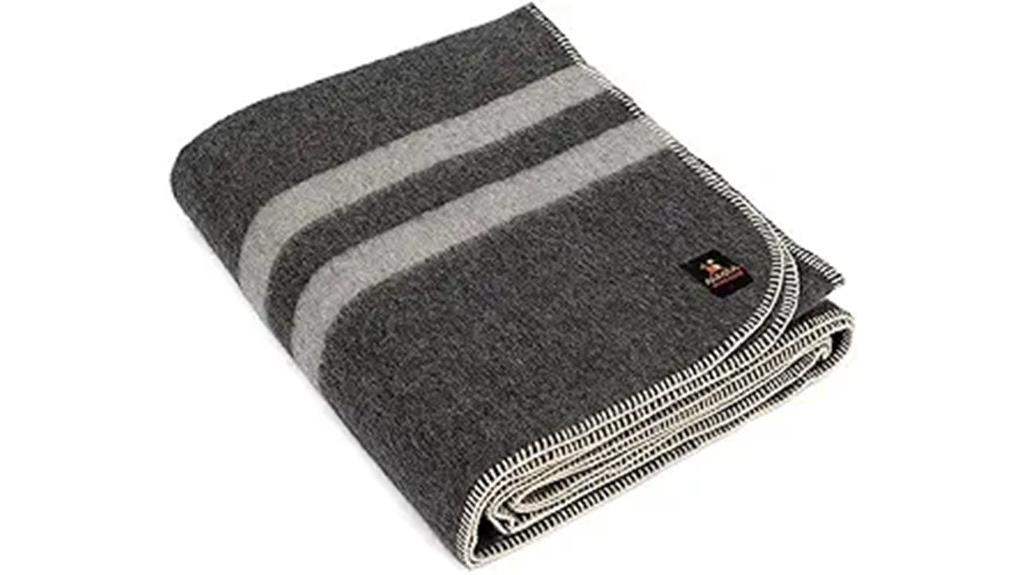 thick alpaca wool blanket