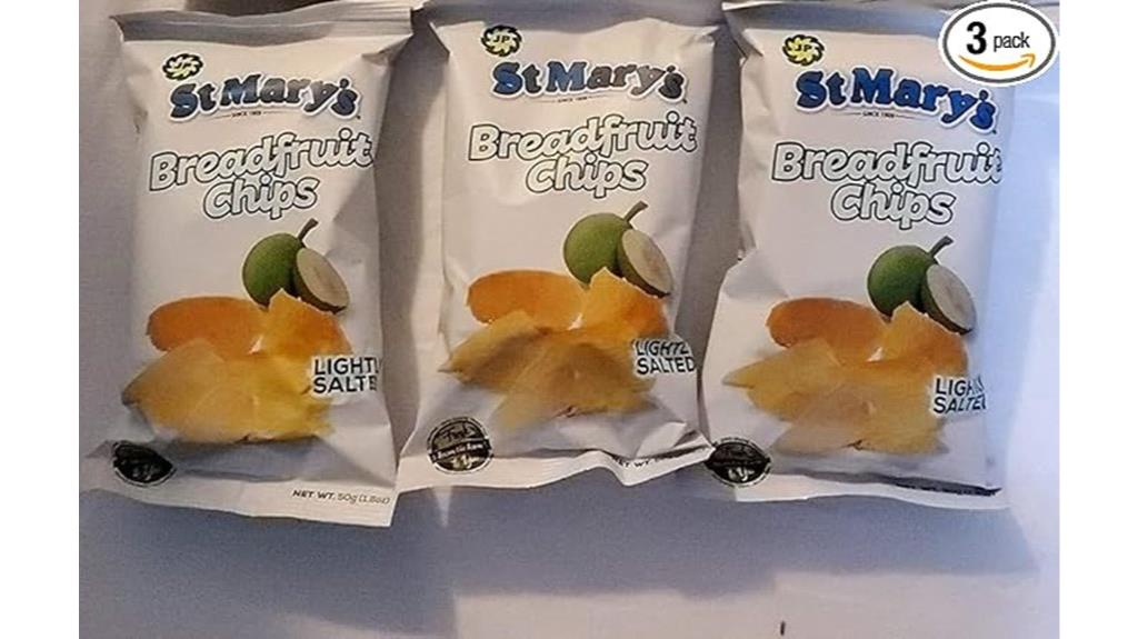 three salted breadfruit packs