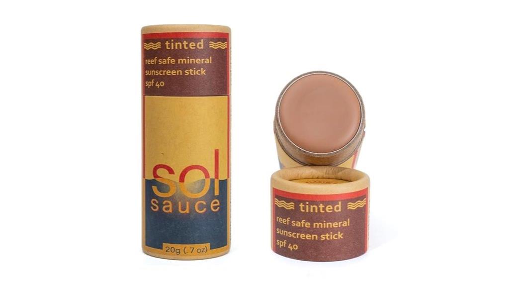 tinted spf 40 mineral stick