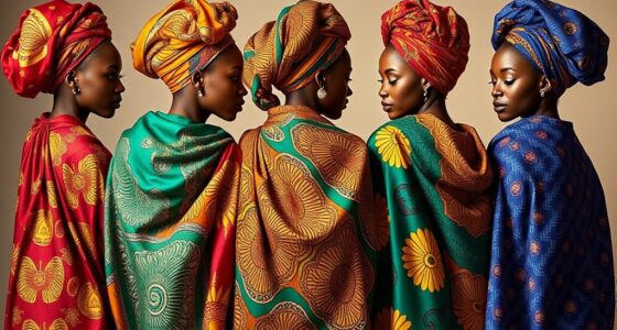 top african print headwraps