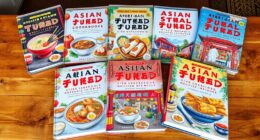 top asian food illustration books