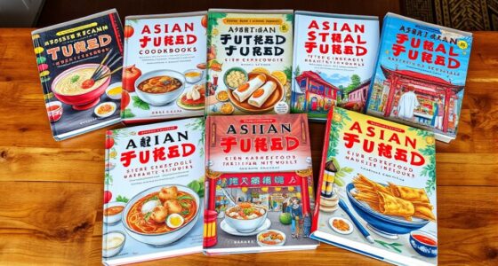 top asian food illustration books