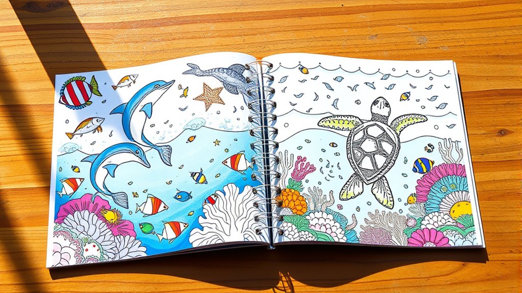 top kids marine coloring books