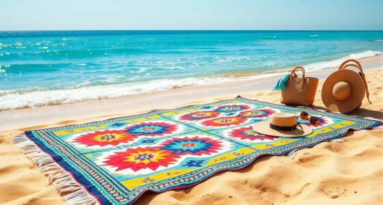 top oversized sand free beach blankets