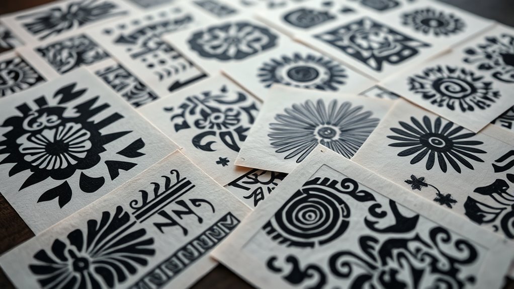 top polynesian tattoo stencils