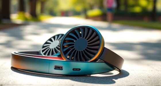 top rechargeable neck fans