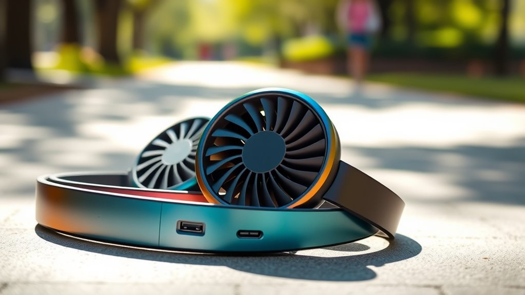 top rechargeable neck fans