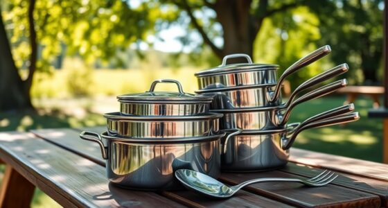 top stainless camping mess kits
