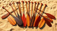 top wooden canoe paddles