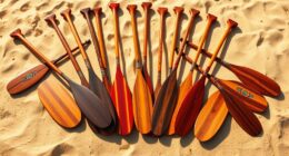top wooden canoe paddles